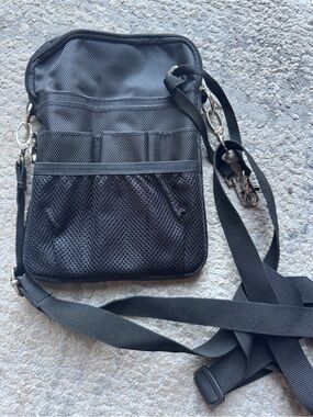 Professional Medical Utility Organizer Crossbody Bag Black